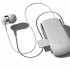 K68 Wireless Headset Lavalier Retractable Single Sport Earphone Multifunctional Clip Headset Tf Card MP3 Player Black