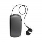 K68 Wireless Headset with Recording Function Lavalier Retractable Sport Earphone