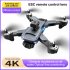 K7 RC  Drone 5g Wifi 4k Hd Professional Camera Led Light 2 4g Signal 3 axis Anti shake Gimbal Esc With Optical Flow Quadcopter black dual camera 1 battery