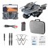 K7 RC  Drone 5g Wifi 4k Hd Professional Camera Led Light 2 4g Signal 3 axis Anti shake Gimbal Esc With Optical Flow Quadcopter black dual camera 3 batteries