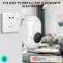 K7 Security Camera Wi Fi Surveillance Camera Siren Alert Night Vision Smart 1080P HD Cams Dual Lighting Clear Recording 360  Rotation Smart Camera For Home Outdo