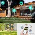 K7 Security Camera Wi Fi Surveillance Camera Siren Alert Night Vision Smart 1080P HD Cams Dual Lighting Clear Recording 360  Rotation Smart Camera For Home Outdo