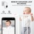 K7 Security Camera Wi Fi Surveillance Camera Siren Alert Night Vision Smart 1080P HD Cams Dual Lighting Clear Recording 360  Rotation Smart Camera For Home Outdo