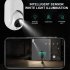 K8 Light Bulb Security Camera Rotate 360  Left Right Rotate 90  Up Down Light Socket Camera Night Vision Siren Auto Tracking HD Wifi Outdoor Indoor Light Bulb Cam