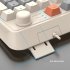 K82 Gaming Keyboard 94 Keys Portable Wired Office Keyboard With Colorful RGB Backlight Mechanical Ultra Silence Keyboard Comfortable Typing Experience For Lapto