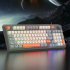 K82 Gaming Keyboard 94 Keys Portable Wired Office Keyboard With Colorful RGB Backlight Mechanical Ultra Silence Keyboard Comfortable Typing Experience For Lapto