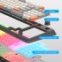 K82 Mechanical Keyboard Wired Compact PC Keyboard With Number Pad 94 Keys Mechanical Gaming Keyboard For Computer Laptop shimmerr