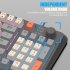 K82 Mechanical Keyboard Wired Compact PC Keyboard With Number Pad 94 Keys Mechanical Gaming Keyboard For Computer Laptop shimmerr