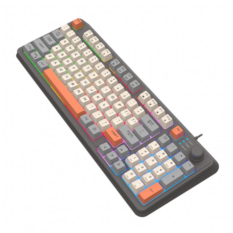 K82 Mechanical Keyboard Wired Compact PC Keyboard With Number Pad 94 Keys Mechanical Gaming Keyboard For Computer Laptop shimmerr