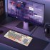 K82 Mechanical Keyboard Wired Compact PC Keyboard With Number Pad 94 Keys Mechanical Gaming Keyboard For Computer Laptop shimmerr