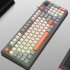 K82 Mechanical Keyboard Wired Compact PC Keyboard With Number Pad 94 Keys Mechanical Gaming Keyboard For Computer Laptop shimmerr
