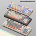 K82 Mechanical Keyboard Wired Compact PC Keyboard With Number Pad 94 Keys Mechanical Gaming Keyboard For Computer Laptop shimmerr