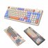 K82 Mechanical Keyboard Wired Compact PC Keyboard With Number Pad 94 Keys Mechanical Gaming Keyboard For Computer Laptop shimmerr