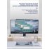 K86 Gaming Keyboard Colorful Backlight Mechanical 87 Keys Portable Wired Wireless Keyboard Silence Hot Swap Design Keyboard For Laptop PC Computer Tablet Busine