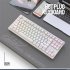K87 Gaming Keyboard 3 mode Connection Hot Swappable RGB Backlit Keyboard for Laptop PC Orange K87rgb Banana axis