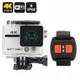 Ultra HD 4K Action Camera (White) 