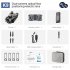 K9 RC Drone With 4K Dual Camera Folding RC Quadcopter With Headless Mode 4 way Obstacle Avoidance Flying Toys For Boys Girls gray 2 batteries
