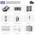 K9 RC Drone With 4K Dual Camera Folding RC Quadcopter With Headless Mode 4 way Obstacle Avoidance Flying Toys For Boys Girls gray 2 batteries