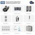 K9 RC Drone With 4K Dual Camera Folding RC Quadcopter With Headless Mode 4 way Obstacle Avoidance Flying Toys For Boys Girls gray 2 batteries