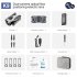 K9 RC Drone With 4K Dual Camera Folding RC Quadcopter With Headless Mode 4 way Obstacle Avoidance Flying Toys For Boys Girls gray 3 batteries