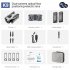 K9 RC Drone With 4K Dual Camera Folding RC Quadcopter With Headless Mode 4 way Obstacle Avoidance Flying Toys For Boys Girls gray 3 batteries