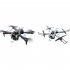 K9 RC Drone With 4K Dual Camera Folding RC Quadcopter With Headless Mode 4 way Obstacle Avoidance Flying Toys For Boys Girls gray 3 batteries