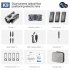 K9 RC Drone With 4K Dual Camera Folding RC Quadcopter With Headless Mode 4 way Obstacle Avoidance Flying Toys For Boys Girls gray 3 batteries