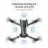 K9 RC Drone With 4K Dual Camera Folding RC Quadcopter With Headless Mode 4 way Obstacle Avoidance Flying Toys For Boys Girls gray 3 batteries