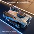 K9 RC Drone With 4K Dual Camera Folding RC Quadcopter With Headless Mode 4 way Obstacle Avoidance Flying Toys For Boys Girls gray 3 batteries