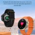 K9 Smart Watch 1 39 Inch Round Screen Bluetooth Calling Wireless Charging Sports Fitness Smartwatch Orange