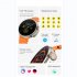 K9 Smart Watch 1 39 Inch Round Screen Bluetooth Calling Wireless Charging Sports Fitness Smartwatch Orange