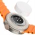 K9 Smart Watch 1 39 Inch Round Screen Bluetooth Calling Wireless Charging Sports Fitness Smartwatch Orange