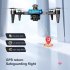 K911se Gps Drone with Camera 4k 360   Obstacle Avoidance Foldable Quadcopter with Brushless Motor 3 Batteries