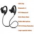 K98 Sports Waterproof Wireless Bluetooth Stereo Headphones Headset CSR Chip Black