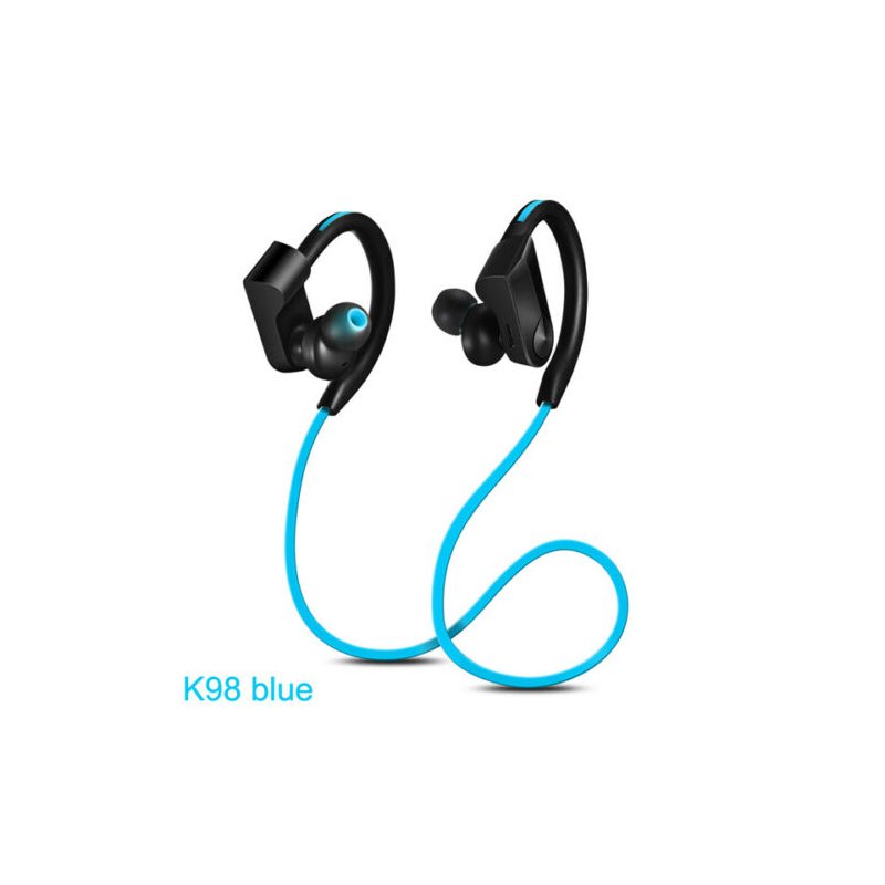 K98 Sports Waterproof Headphones Blue