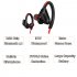 K98 Sports headset Sports Waterproof Wireless Bluetooth Stereo Headphones Headset Earphone blue