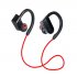 K98 Sports headset Sports Waterproof Wireless Bluetooth Stereo Headphones Headset Earphone red