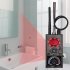 K99 Detector Radio Frequency Signal Wireless Camera Lens Gps Scanning Detector Multi Scene Detection Tool Black