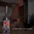 K99 Detector Radio Frequency Signal Wireless Camera Lens Gps Scanning Detector Multi Scene Detection Tool Black