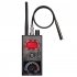 K99 Detector Radio Frequency Signal Wireless Camera Lens Gps Scanning Detector Multi Scene Detection Tool Black