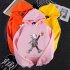 KAWS Men Women Cartoon Hoodie Sweatshirt Walking Doll Thicken Autumn Winter Loose Pullover Orange S