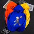 KAWS Men Women Cartoon Hoodie Sweatshirt Walking Doll Thicken Autumn Winter Loose Pullover Yellow XXL