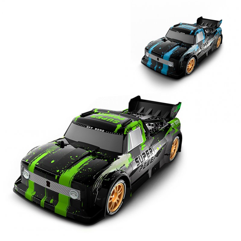 1:16 2.4g Remote Control Car with Spray Light 4wd High Speed Brushless RC Drift Car 