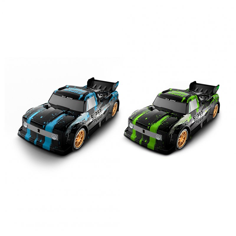 1:16 2.4g Remote Control Car with Spray Light 4wd High Speed Brushless RC Drift Car 