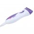 KEMEI 3018 Electric Lady Epilator  Depilation Massager Multi effect Shaving Knife Feet Care Tools Purple EU Plug