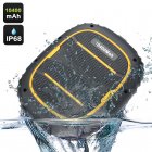 KEN XIN DA MAX 7 Outdoor IP68 Waterproof 10400mAh Power Bank with emergency LED light  charge indicators and rugged form keep you power up on the go