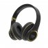 KH20 Bluetooth Headphones Over Ear Wireless Headphones With Microphone Lightweight Headset For Laptop PC black