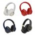 KH20 Bluetooth Headphones Over Ear Wireless Headphones With Microphone Lightweight Headset For Laptop PC black