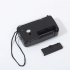 KK 218 AM FM Radio Telescopic Antenna Radio Receiver Battery Operated Portable Radio Best Reception For Elder Home black