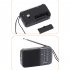 KK 218 AM FM Radio Telescopic Antenna Radio Receiver Battery Operated Portable Radio Best Reception For Elder Home black
